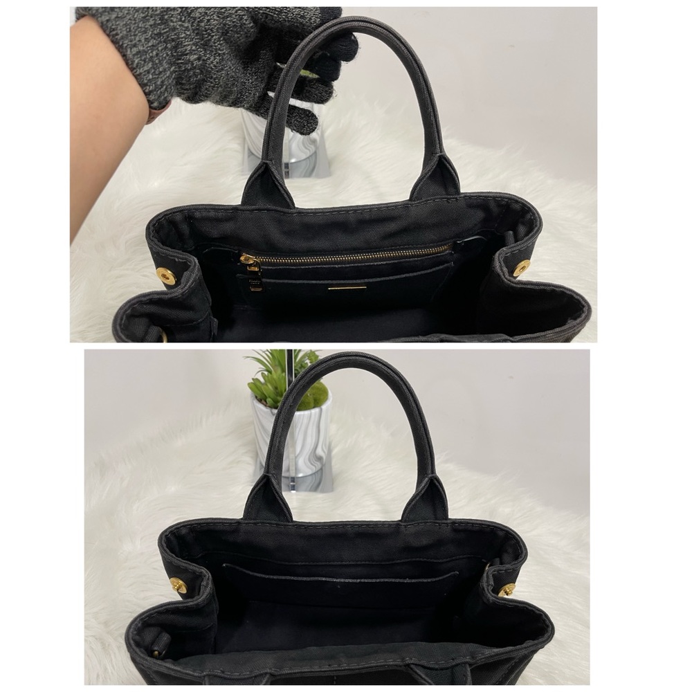 🔥SOLID 🔥 Canapa Canvas Small Tote w/ Adjustable Strap - Picture 7 of 16